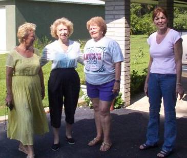 Family at a barbecue; Actual size=240 pixels wide